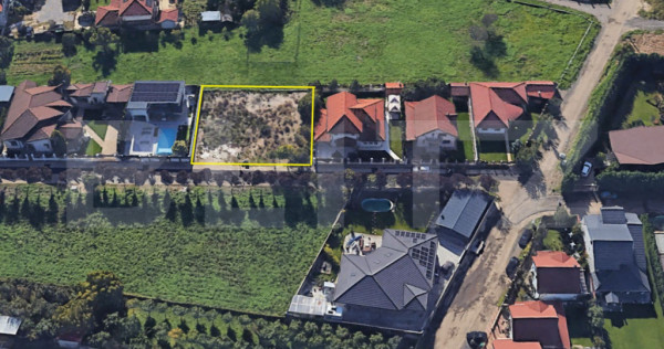 Teren intravilan 750 mp, front 31 m &ndash; Zonă premium Titule