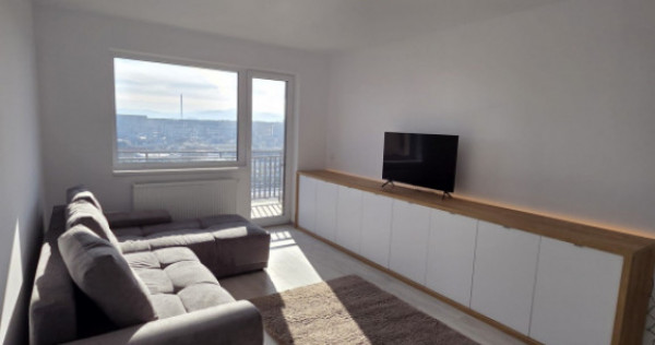 Apartament cu 3 camere in bloc nou, mobilat si utilat comple