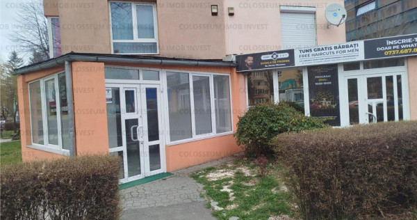 COLOSSEUM: Spatiu Comercial Intrare strada vitrina 6m stradal.