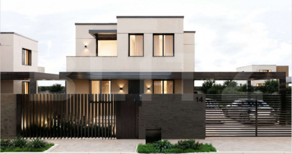 Casă de v&acirc;nzare, 125.4 mp, teren 400 mp, zona Ștrandului