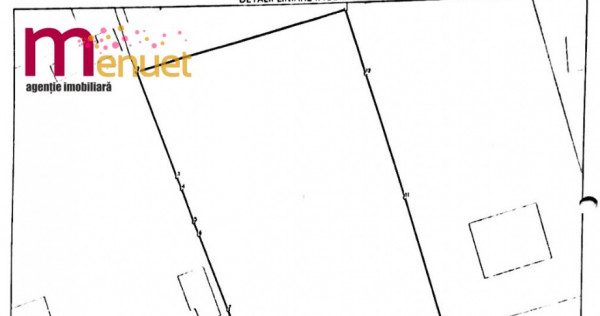 Teren intravilan Somova,1238 mp