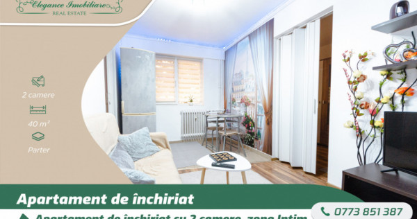 Apartament de &icirc;nchiriat cu 2 camere, zona Intim, Arad