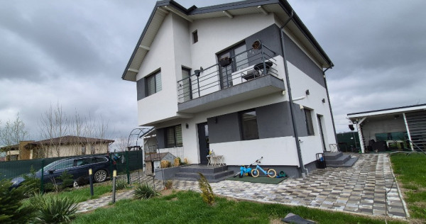 Casă P+1+Pod Măgurele 4 dormitoare | mobilată