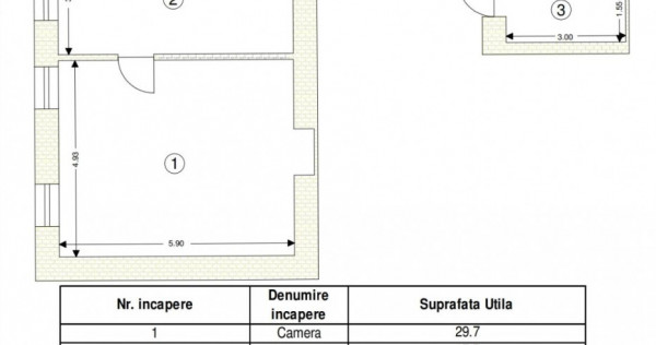 Apartament 2 camere Patria