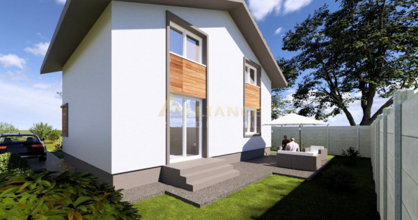 Casa P M moderna | 4 dormitoare | 117 mp utili | Str. Aviat