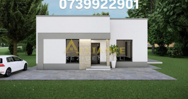 Casa Individuala - 4 camere - 2 bai - 500mp teren