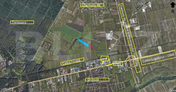 Oportunitate Investiție: Teren 4.037 mp, Ghiroda &ndash; Poten?