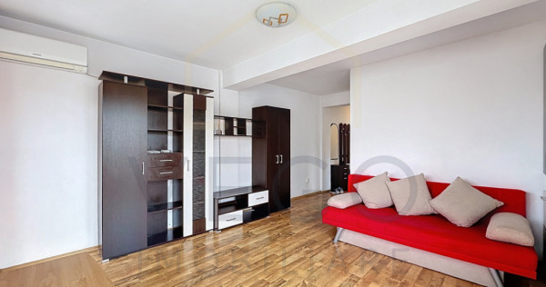 Apartament decomandat, 1 cameră, 36 mp, balcon, zona Iulius