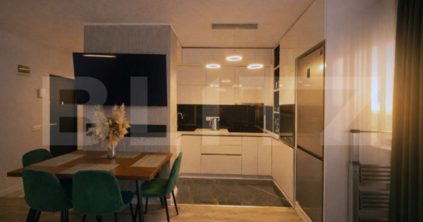 LUX Apartament 3 camere, 60 mp, etaj intermediar, terasa cu