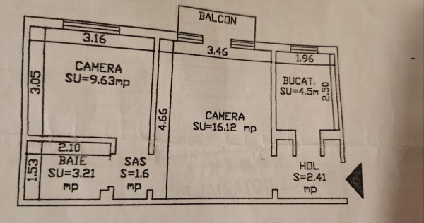 Ap. 2 camere - Canta