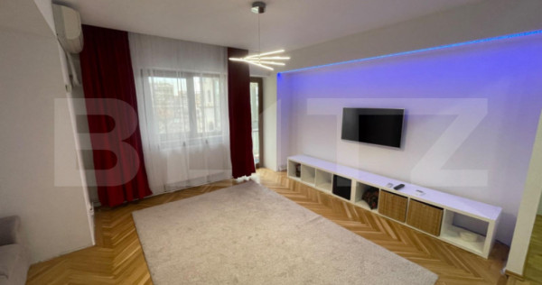 Apartament 2 camere 60mp, centrala termica, zona ultracentra