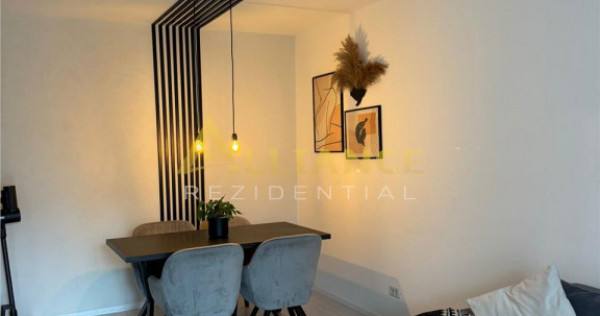 Metrou BERCENI { Apartament 2 camere mobilat-utilat }