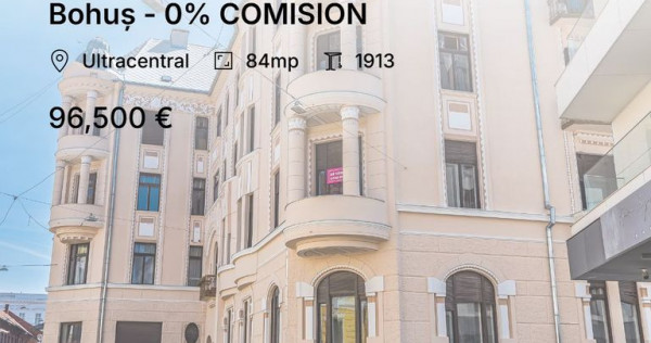 Apartament cu 2 camere &icirc;n Palatul Bohuș - 0% COMISION