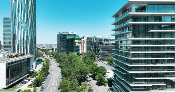 4 camere 215 mp, tavan 3,4 m, One Floreasca Towers