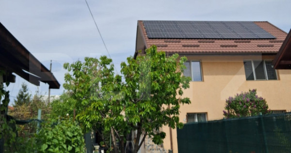 Casa de v&acirc;nzare, 135 mp utili, panouri fotovoltaice 6.5 Kw,