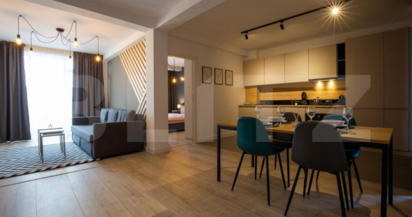 Apartament de inchiriat , complet mobilat și utilat , zona