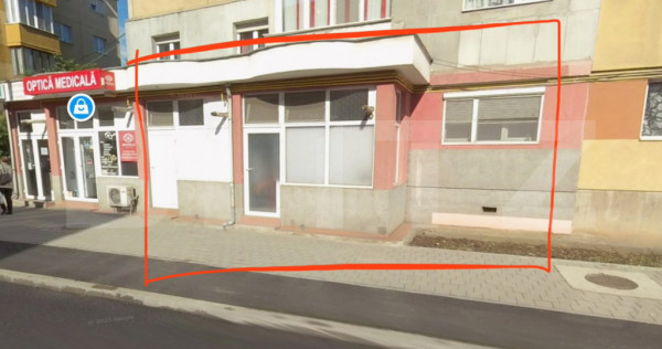 Spatiu comercial de vanzare,Cetate,zona Piata,vad excelent