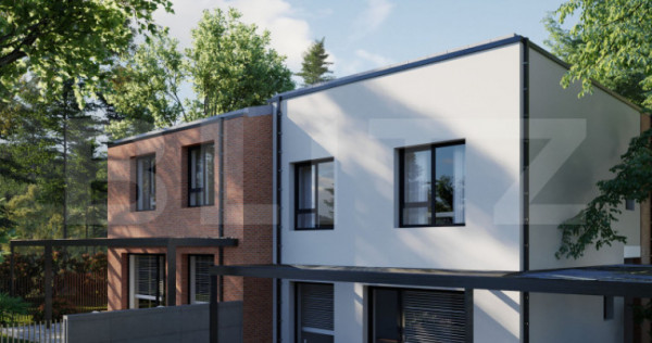 Duplex Premium, 5 camere, 180 mp, NZEB, teren 300mp, zona Cr