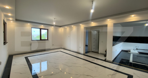 Casa moderna cu 210 mp utili, terase inchise si finisaje pre