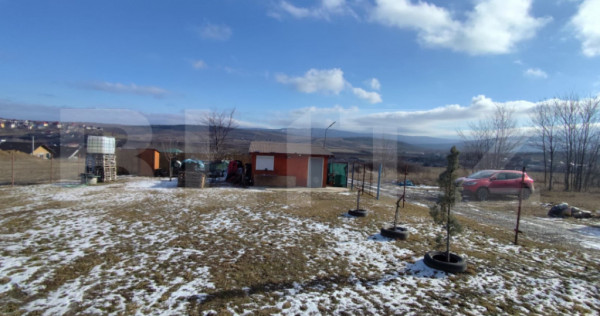 Cabana de lemn cu 700mp intravilan, Ciurea