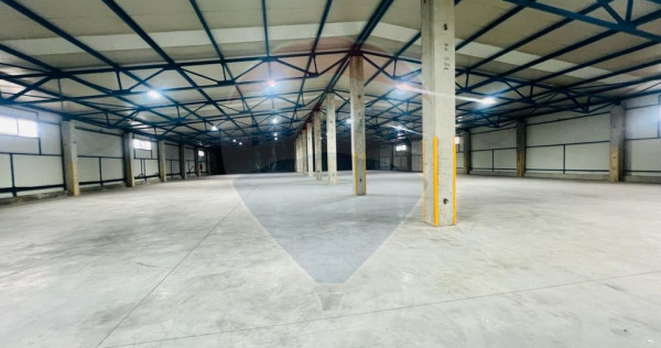 Spațiu industrial de 1,800mp de &icirc;nchiriat