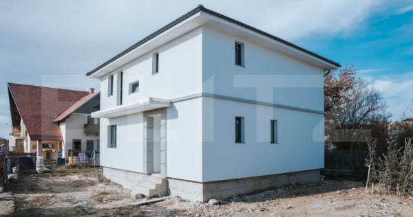 Casă modernă individuală, 120 mp utili, 3 dormitoare, 3 b