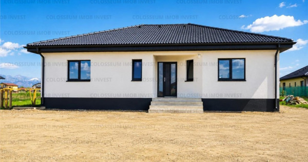 Casa 4 camere 2 bai ,teren 500 mp - Zona Izvor-Tarlungeni