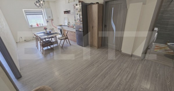 Apartament modern cu 3 camere, 69 mp, parter, balcon, Apahid