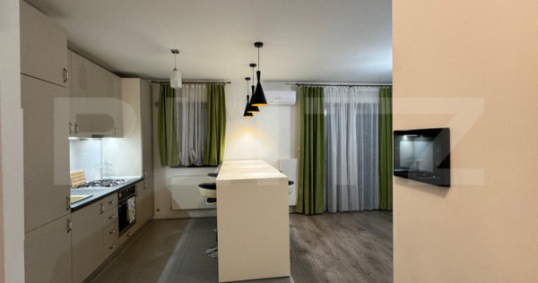 Apartament 3 camere de 80 mp, terasă și bar cu grătar, Ca