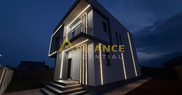 Vila individuala P 1E cu finisaje de lux - 4 camere 3 bai -