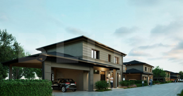 Casa individuala 4 camere, 175 mp, 535 teren liber, clasa A+
