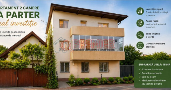 2 camere - parter - Drumul Jilavei &ndash; Apărătorii Patriei