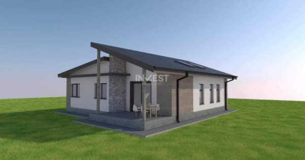 CASA INDIVIDUALA , 4 CAMERE, 450 MP TEREN, ZONA VOROVESTI-Mi