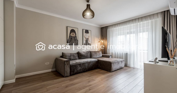 Apartament ultrafinisat la cheie cu 2 camere decomandat P...