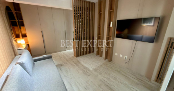 Studio premium cu Parcare subterana| Mobilat & utilat comple