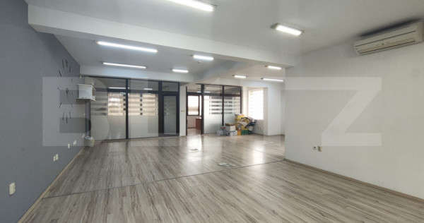 Spatiu birouri 105 mp, 3 incaperi, parcari, cheltuieli inclu