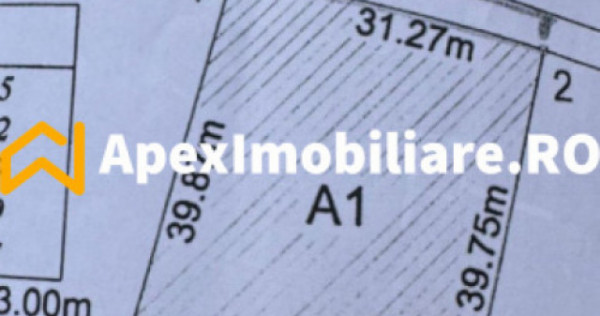 Comision 0% Cumparator | Teren Intravilan 1246 mp Berceni Gi