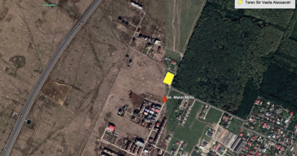 Teren 5.000 mp Matei Millo Pipera - Voluntari