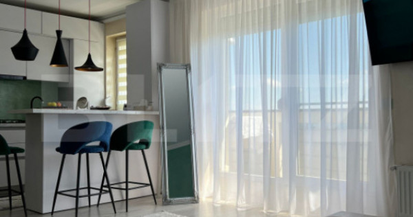 Apartament cu 1 cameră | 36,60 mp + balcon 4,70 mp | Liniș