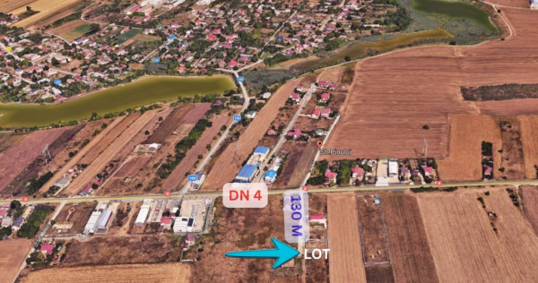 Teren de vanzare Frumusani &ndash; Orasti. 150 metri de la DN.