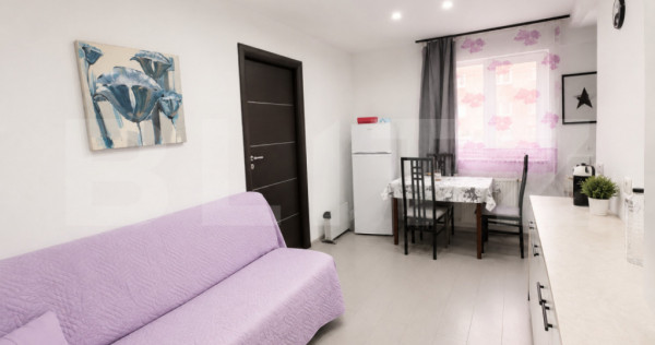 Apartament 2 camere, parter, mobilat complet, l&acirc;ngă Pieton