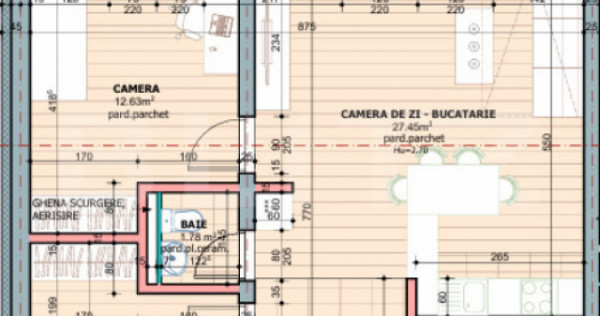 Apartament cu 3 Camere, zona Tudor