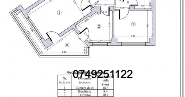 Apartament 2 camere Lacul Tei Parcul Circului