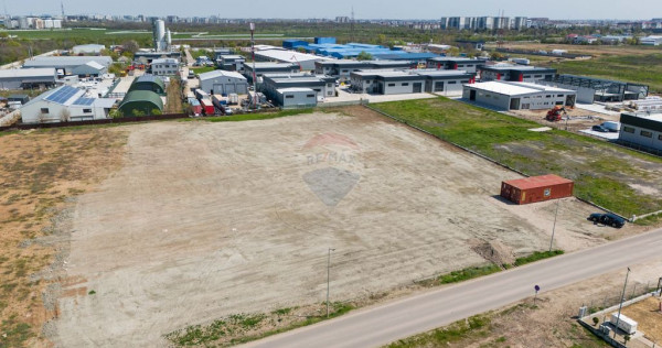 Teren 10.000 mp Domnești - Centura București - Betonare...
