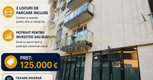 Sector 4 Spatiu Comercial 2 parcari incluse 88 mp