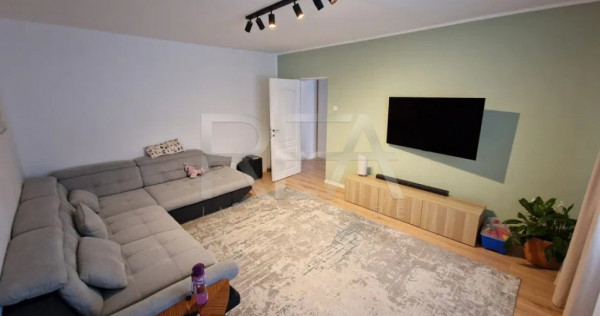 4 camere Renovat ,Centrală,95mp,2 bai, loc Parcare-Nerva Tr