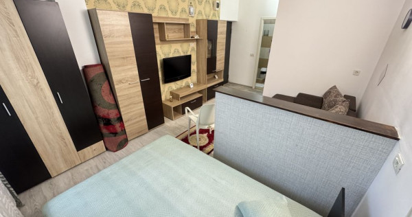 Garsoniera / Studio zona Dacia cu Centrala in Bloc Nou