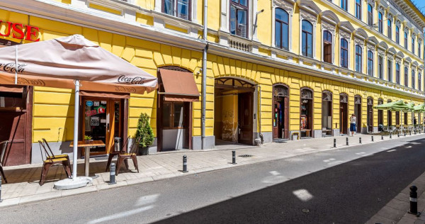 Spațiu birouri central cu 2 intrări pe Str. Unirii 1 Arad.