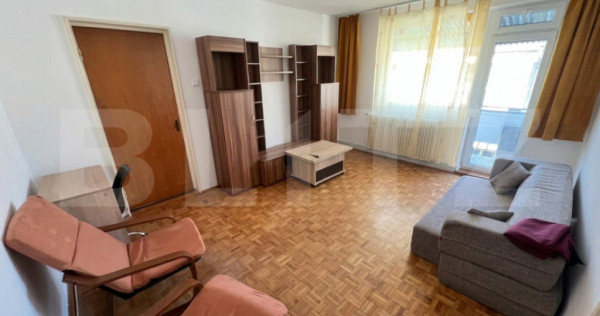 Apartament 2 camere, 45 mp, balcon, centrală proprie, Grigo