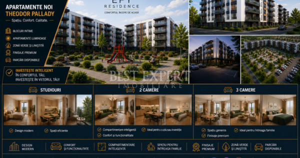 2 Camere Ideal Investitie - Discount 50% la parcare pentru a